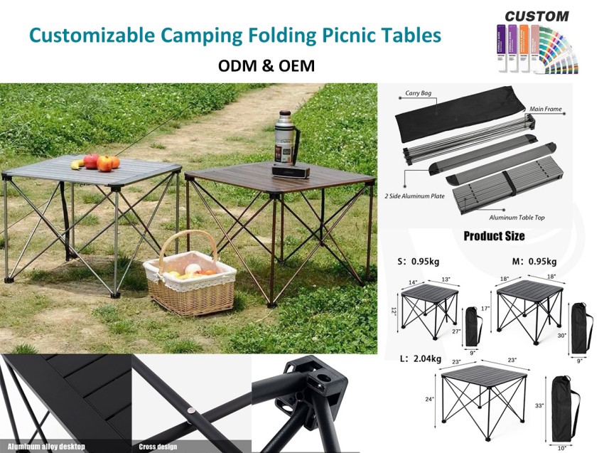 Toto je kempingový stůl pro skvělé outdoorové aktivity ¼