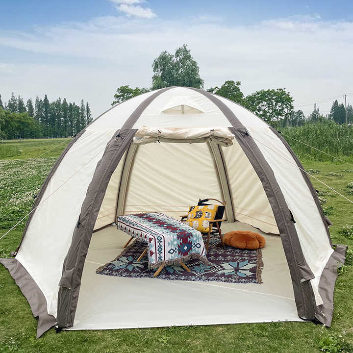 Kempovací kopule nafukovací hexagon stan