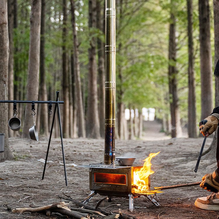Camping Hot Tent Sporák