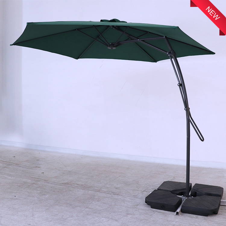 Nejnovější 10FT patio konzolový offsetový deštník