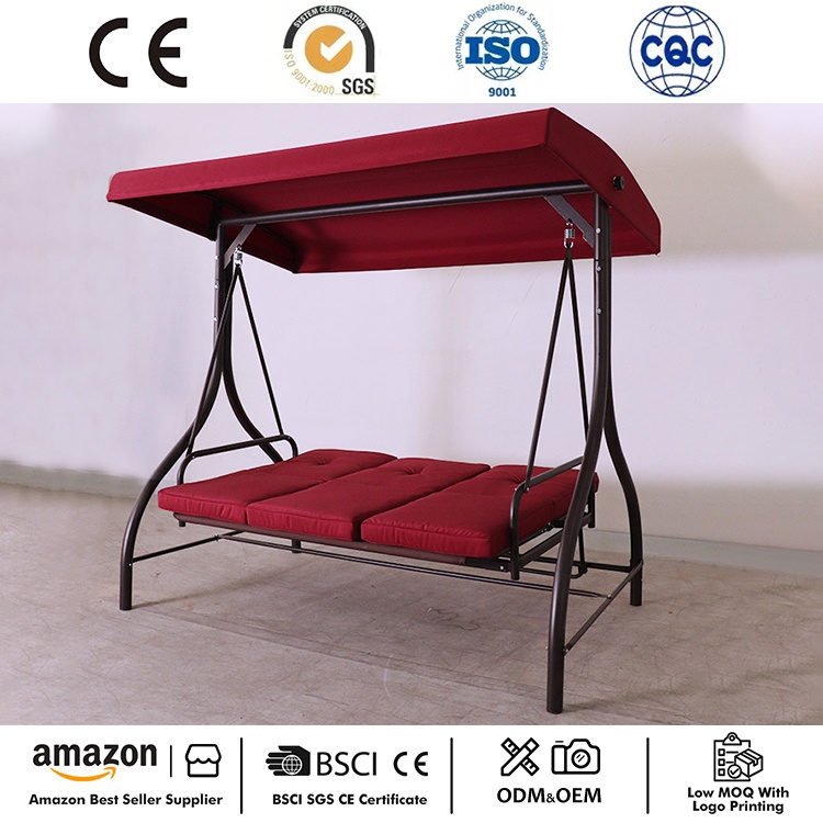 Patio Swing Daybed s baldachýnem