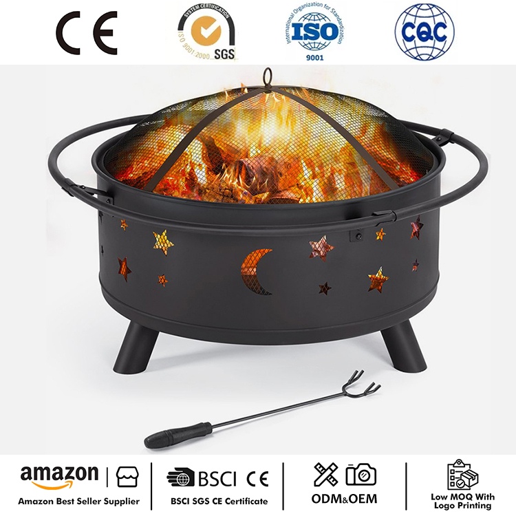 Outdoor 30 '' Round Fire Pit