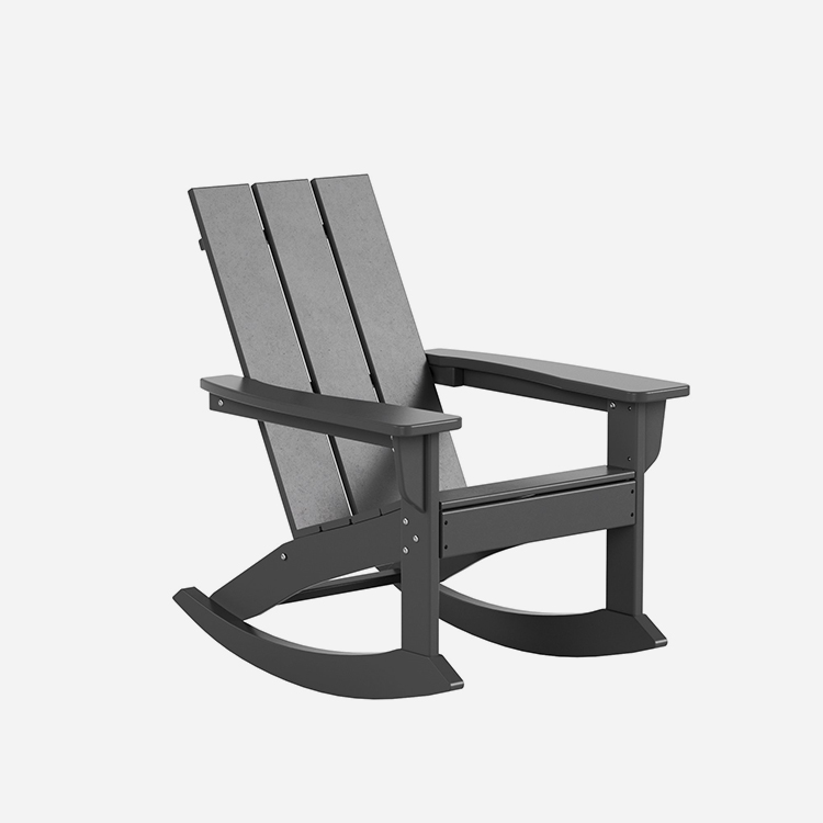 Moderní plastová houpací křesla Adirondack