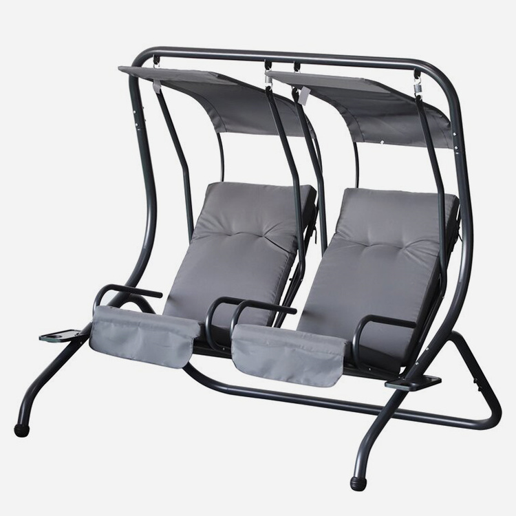 Outdoor 2 osoby s výkyvem verandy s baldachýnem